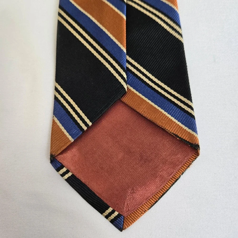 Austin Reed of Regent Street‎ London Striped All Silk Tie, WPL 2555, Vintage